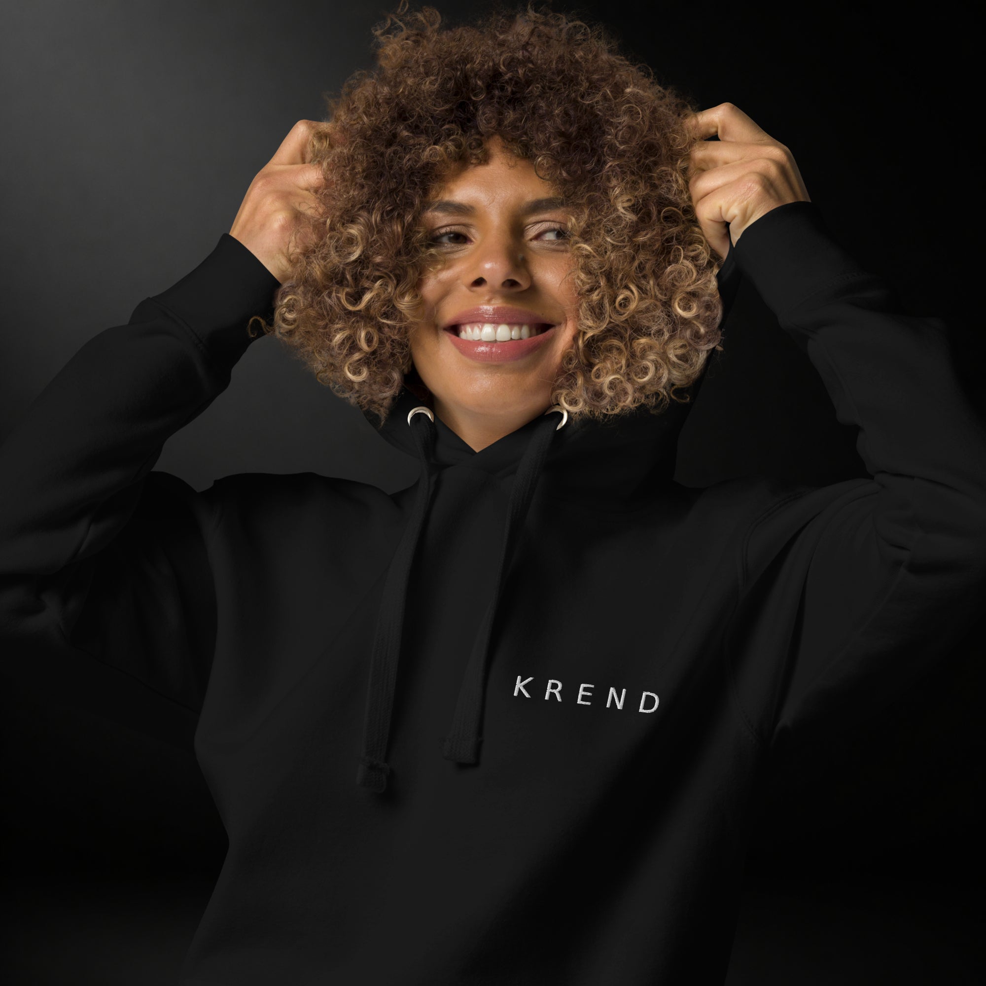KREND CORE Hoodie — System 03 (Black Edition)