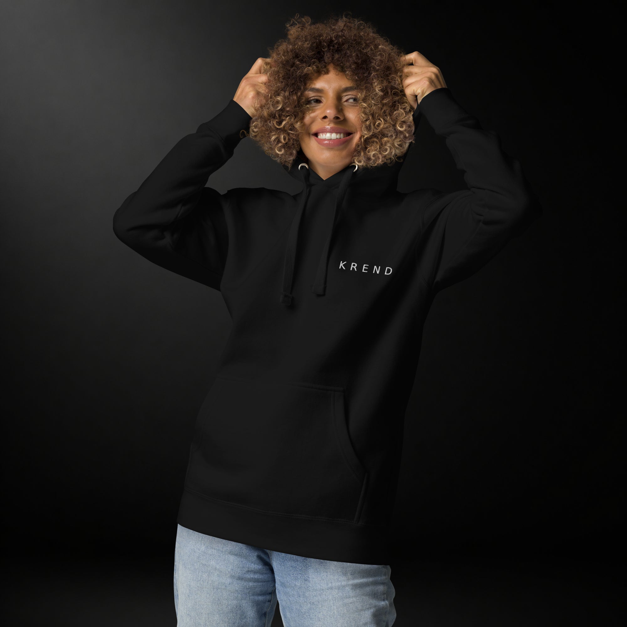 KREND CORE Hoodie — System 03 (Black Edition)