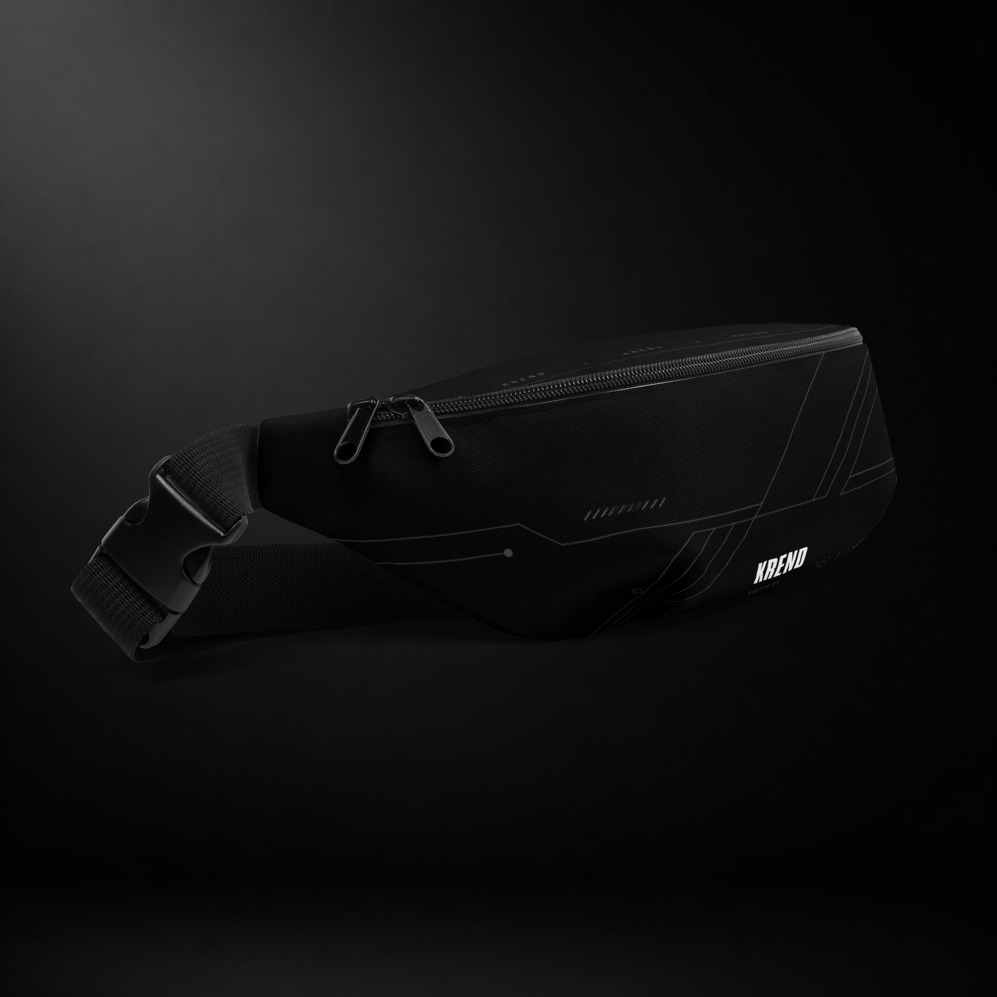 KREND CORE Waist Bag — System 01 (Black Edition)