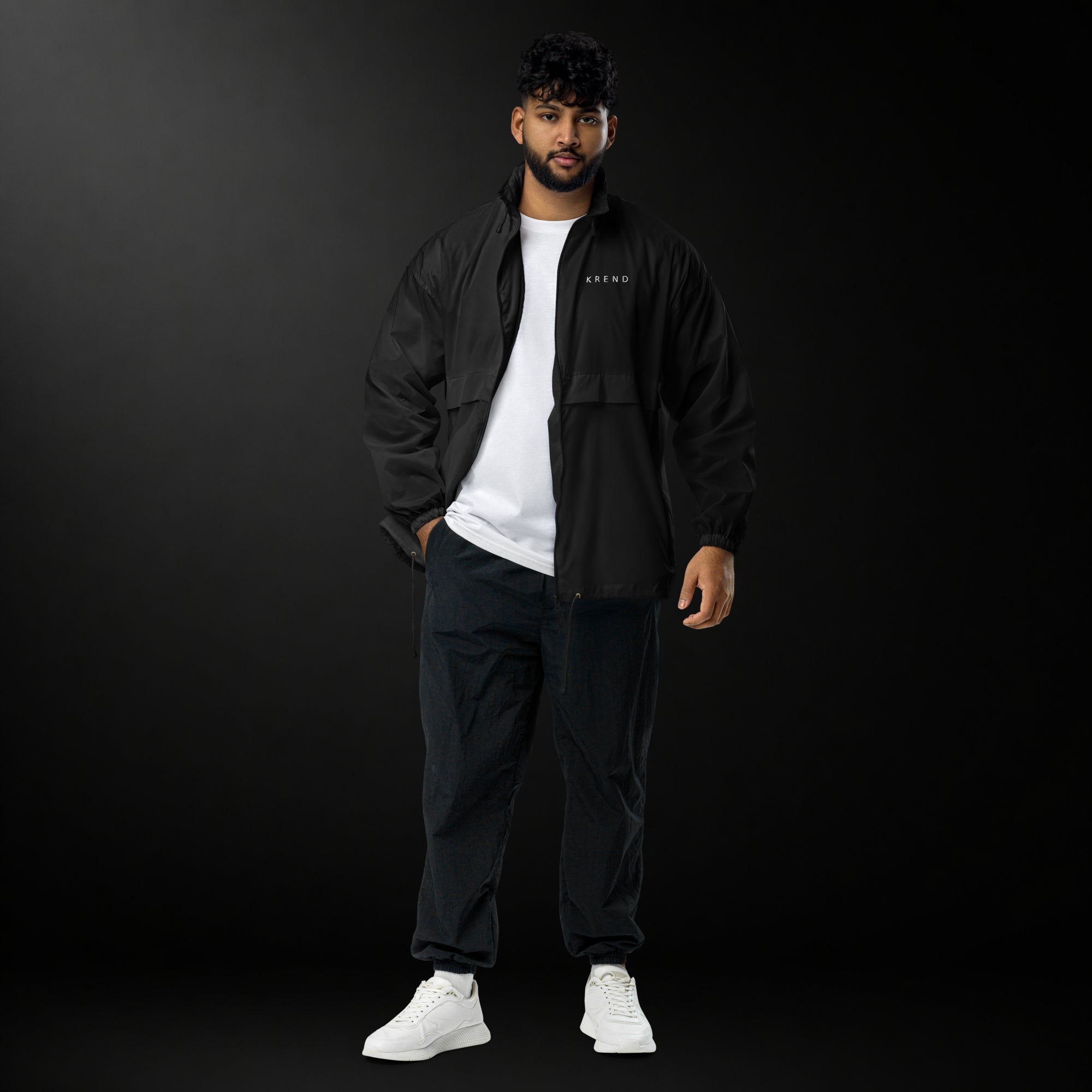 KREND CORE Windbreaker — System 02 (Black Edition)