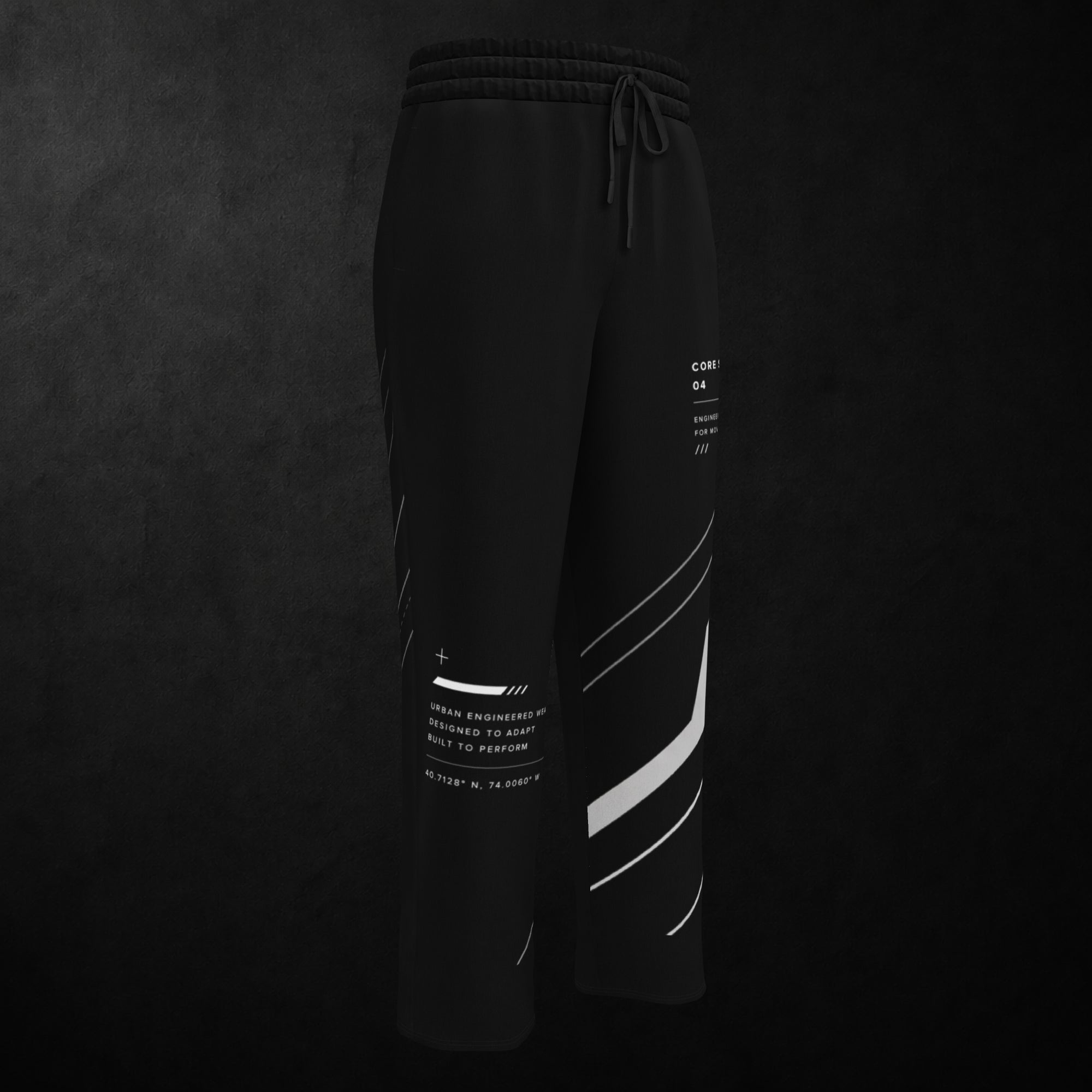 KREND CORE Joggers — System 04 (Black Edition)