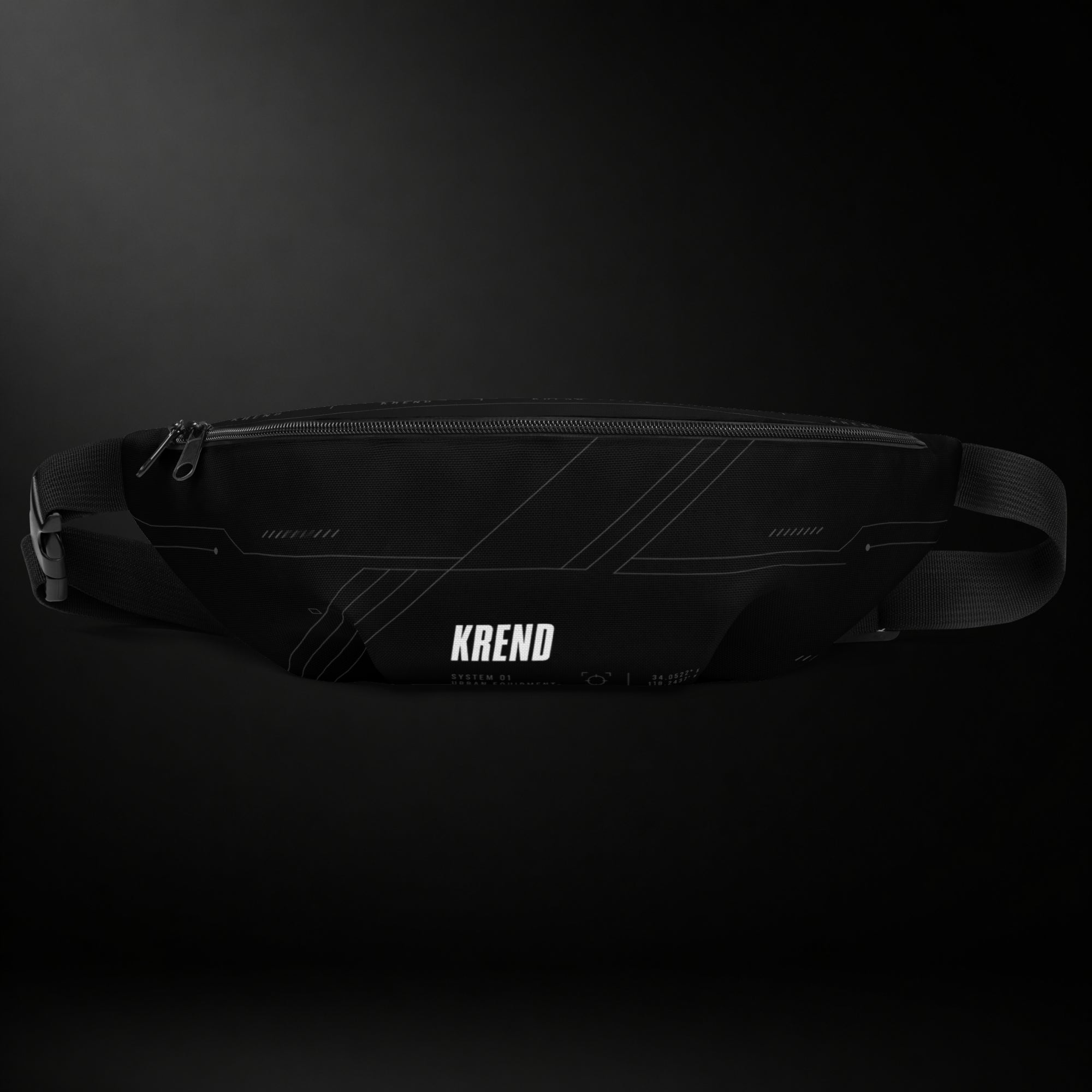 KREND CORE Waist Bag — System 01 (Black Edition)